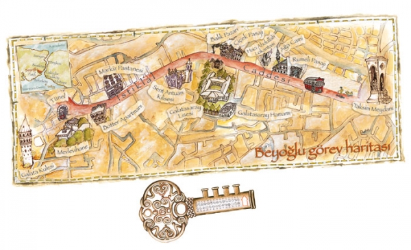 Sinan'ın haritası ve anahtarı