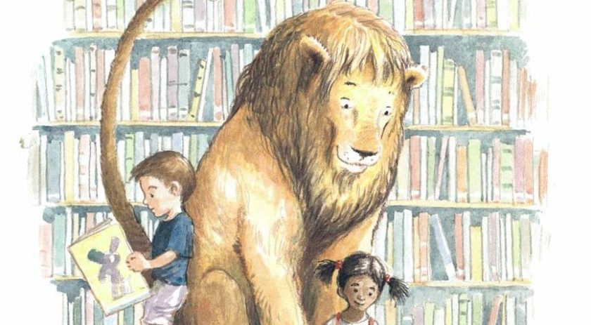 Kütüphandeki Aslan