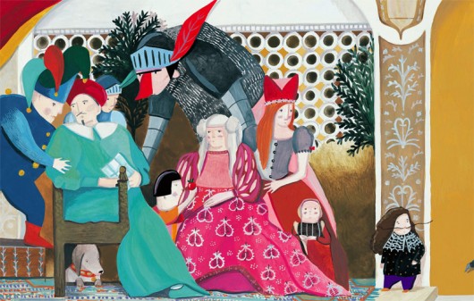 "...Düklük Sarayı'nda/ Yaşar büyük büyük beyler/ Tam beş yüz odada..."