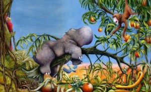 "Zebra ya da bufalo lo lo lo"